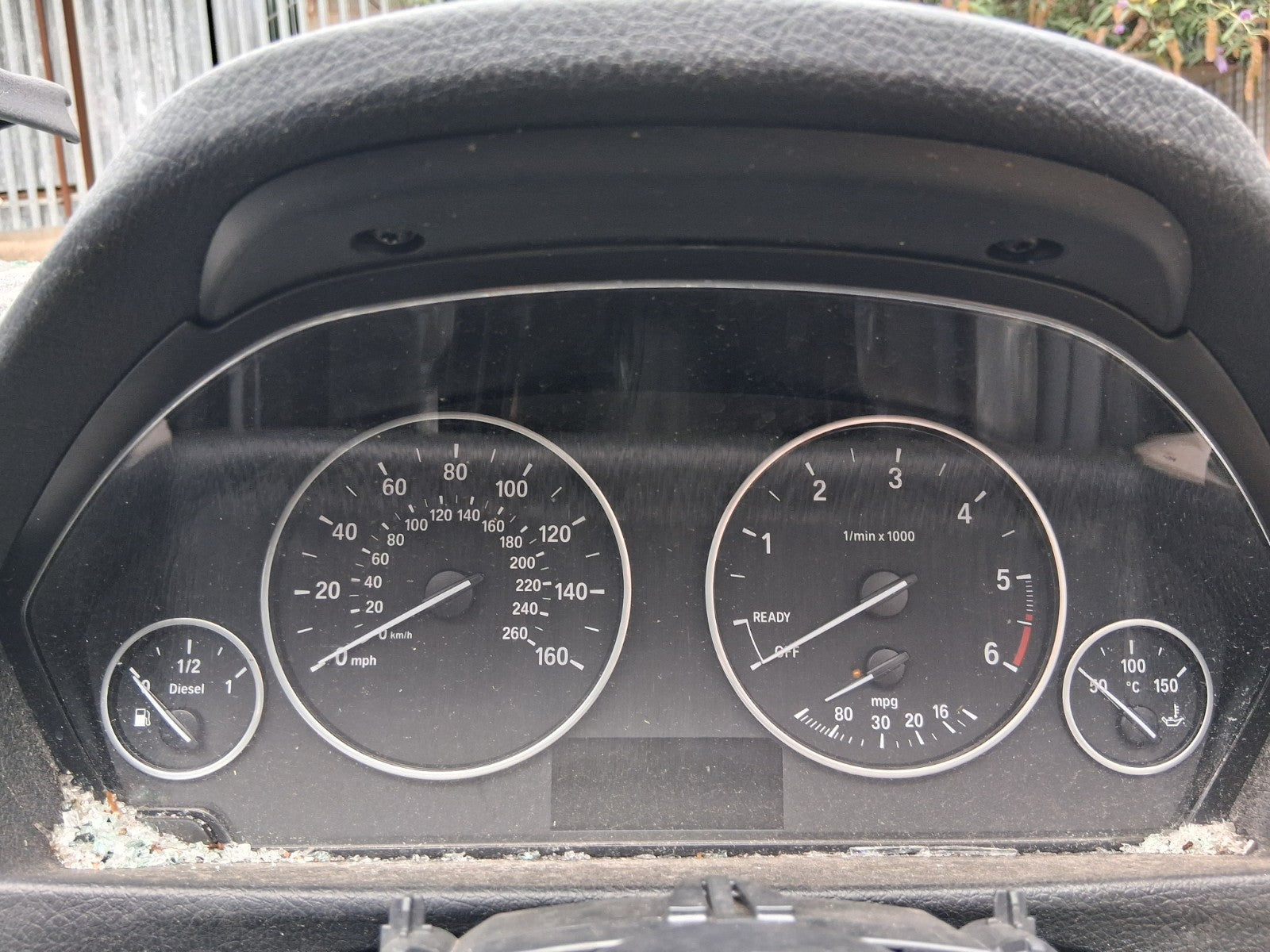 2015 BMW 3 SERIES F30 ESTATE 2.0 DIESEL MANUAL SPEEDOMETER INSTRUMENT CLUSTER