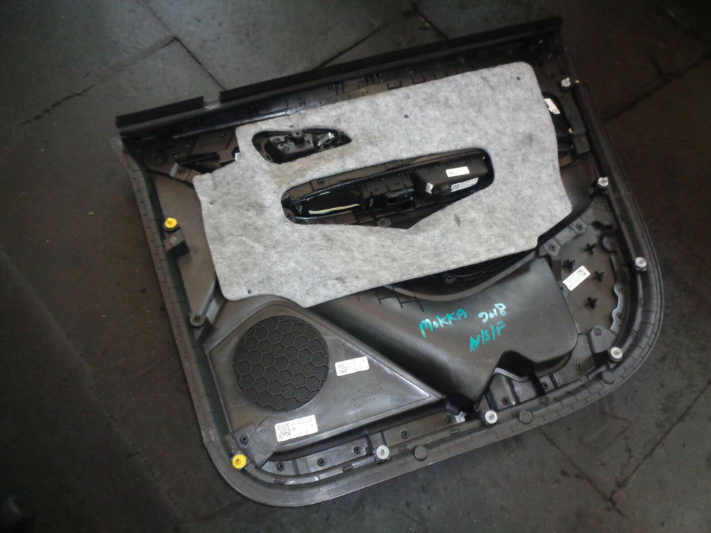 VAUXHALL MOKKA 2018 NSF PASSENGER SIDE FRONT DOOR DOORCARD PANEL