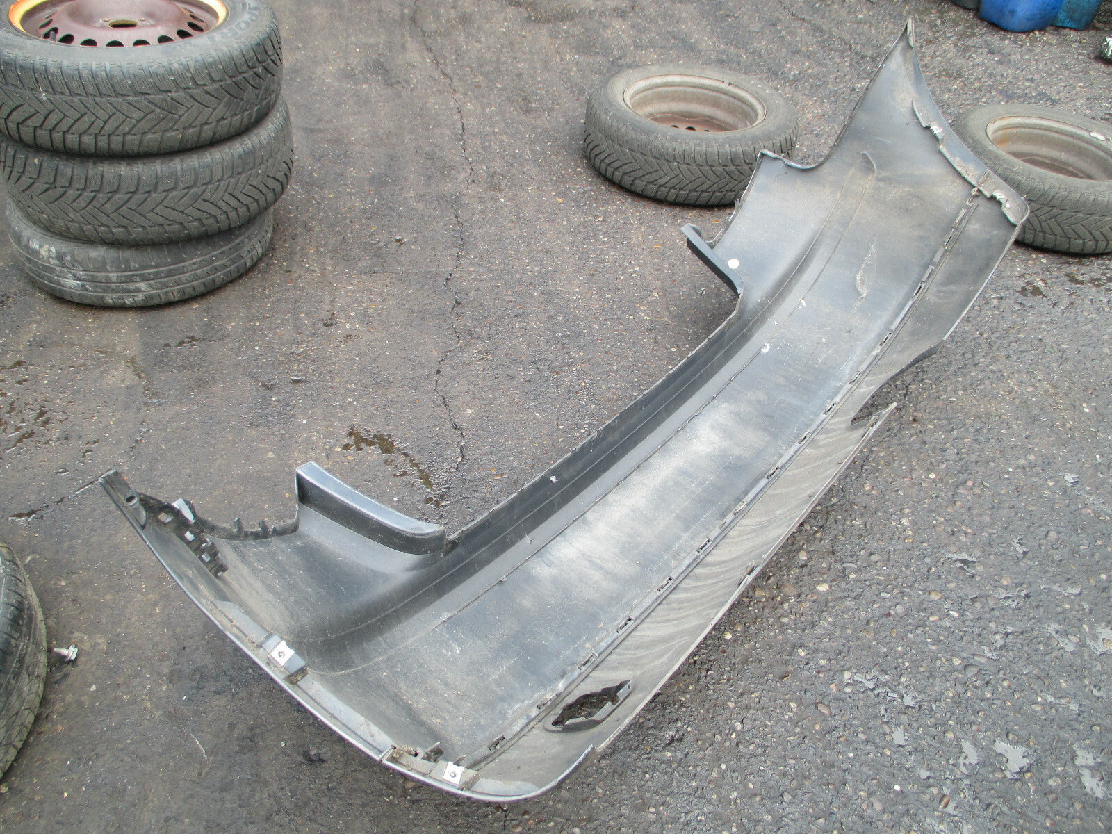 AUDI A3 8P MK2 2006 REAR COMPLETE BUMPER GREY 8P4807511