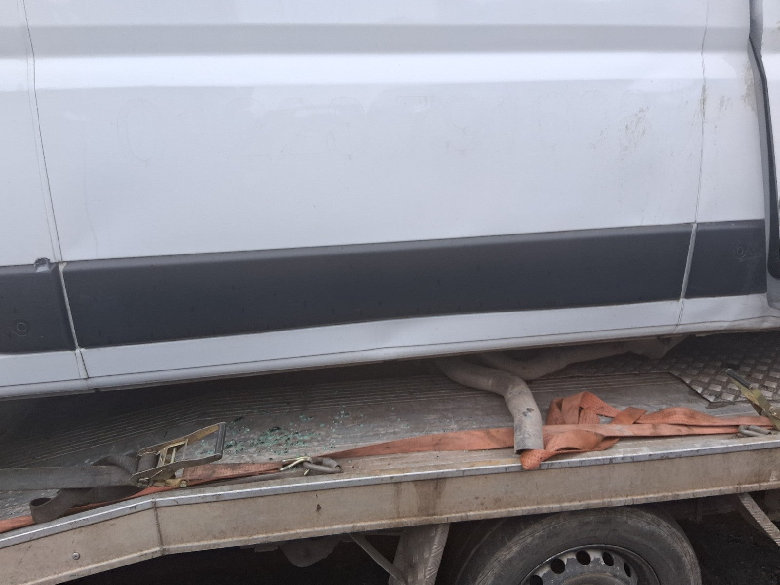 2025 FIAT DUCATO MK3 HIGH ROOF OS DRIVER SIDE RIGHT TRIM PANEL MOULDING