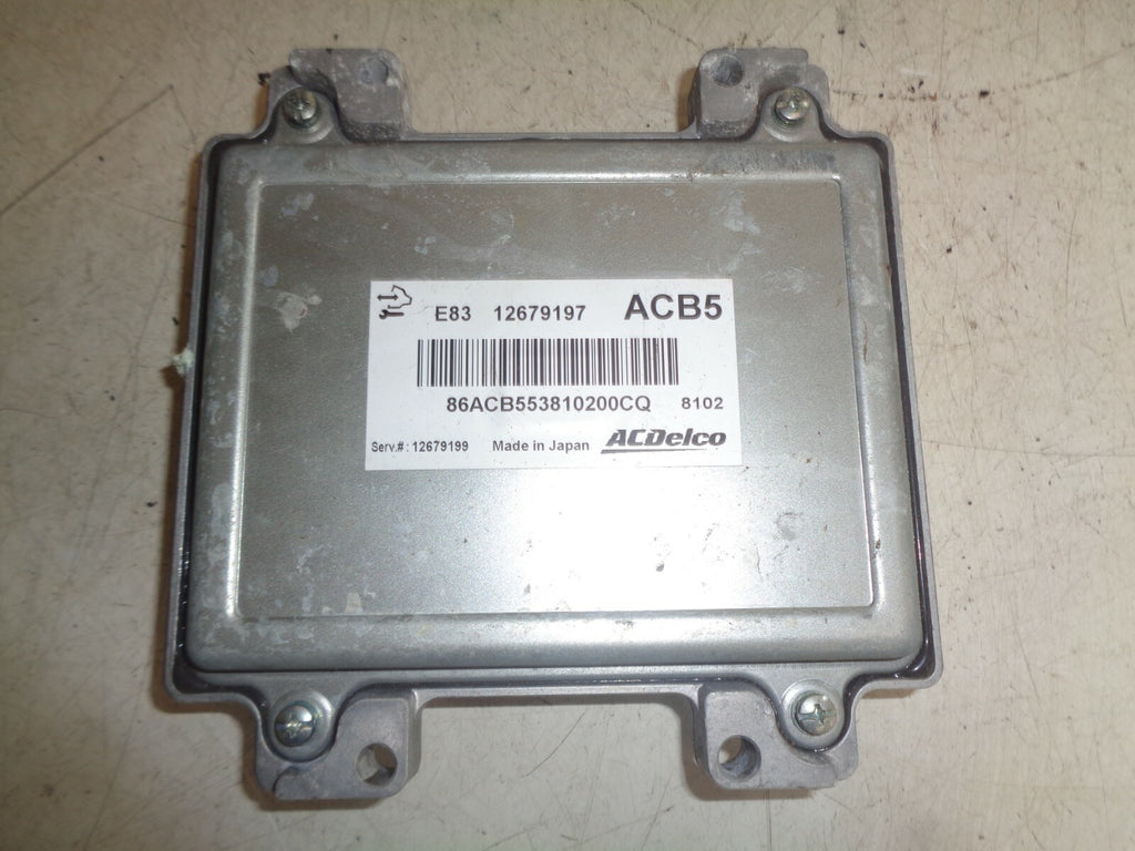 VAUXHALL CORSA E 2018 1.4 PETROL MANUAL ECU ENGINE CONTROL 12679197