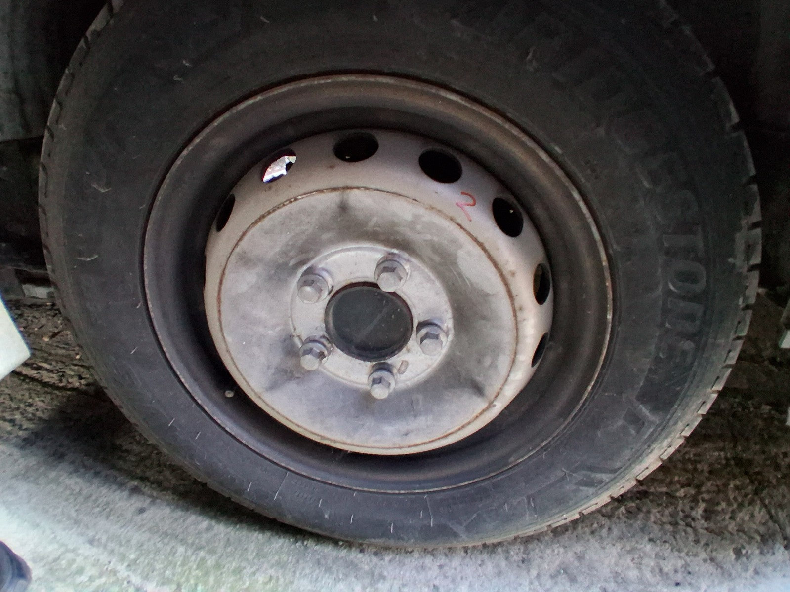 2024 RENAULT MASTER MK3 16 INCH STEEL WHEEL WITH TYRE 225/65R16 REF 2