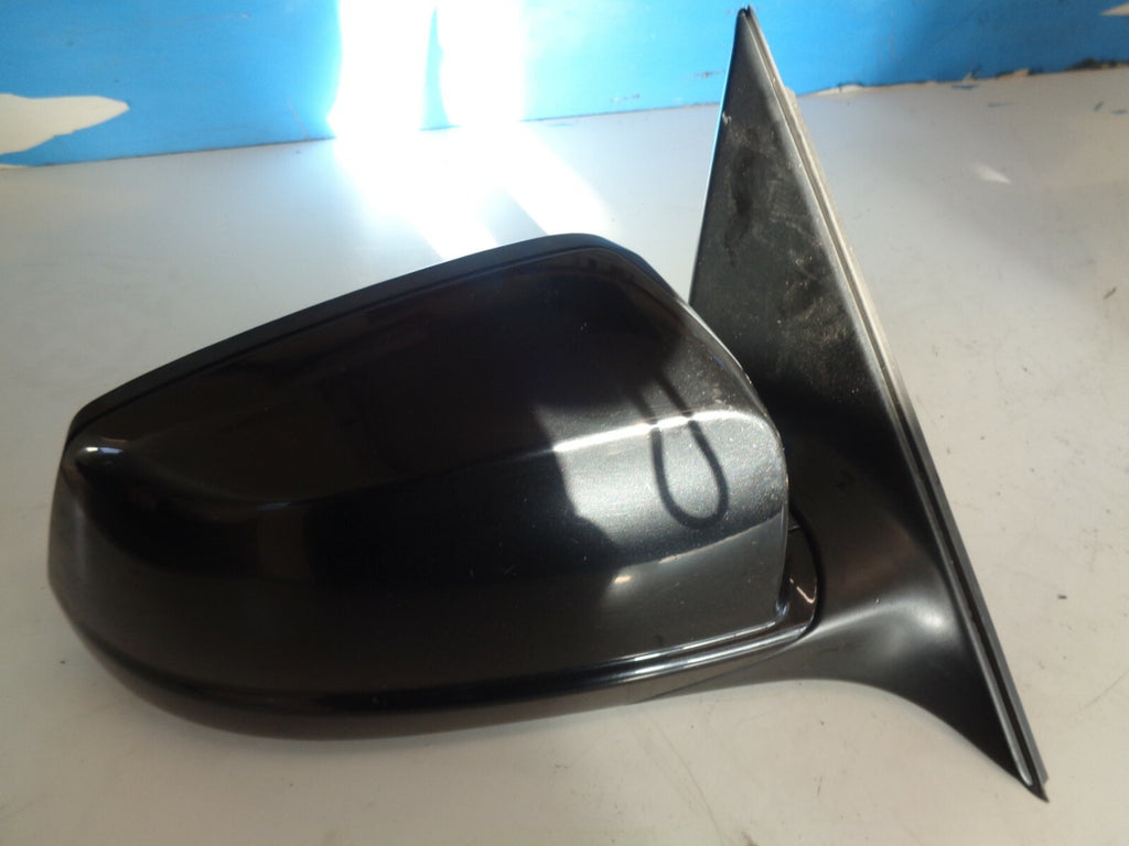 BMW 5 SERIE 2012 F10 F11 OS DRIVER SIDE ELECTRIC WING MIRROR BLACK F01531249931P