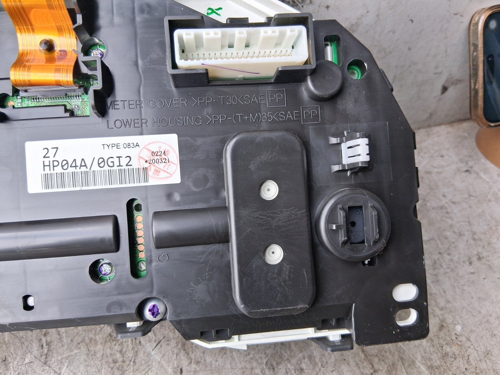 2020 NISSAN QASHQAI J11 MK2 SPEEDO SPEEDOMETER INSTRUMENT CLUSTER 27HP04A0GI2