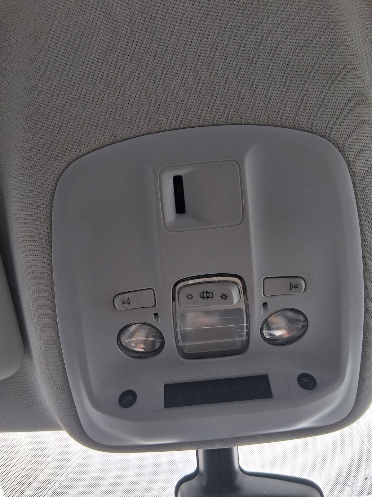2015 PEUGEOT 308 MK2 ESTATE FRONT INTERIOR ROOF READING COURTESY LIGHT