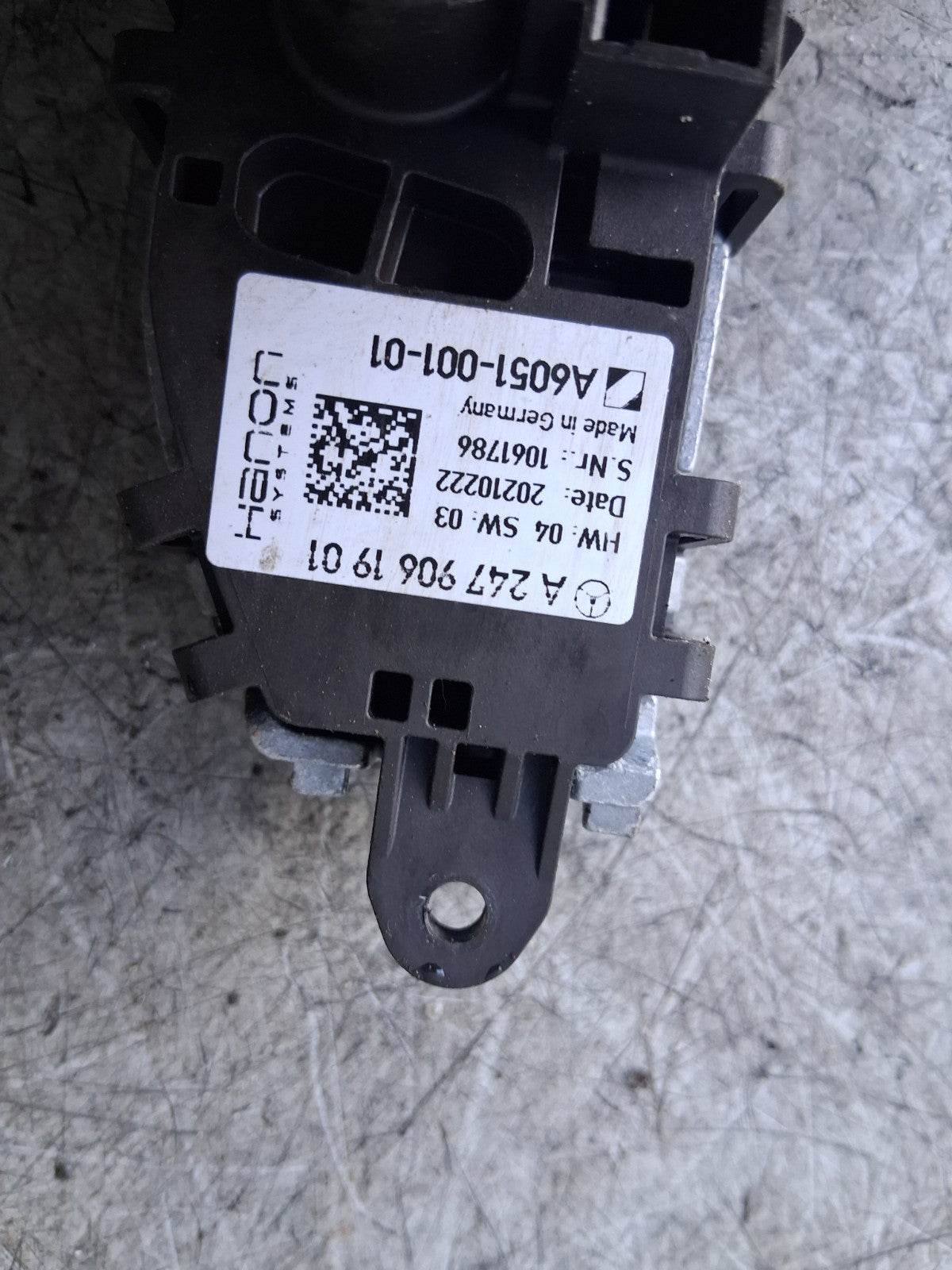 2021 MERCEDES A CLASS HEATER BLOWER MOTOR FAN  RESISTOR A2479061901