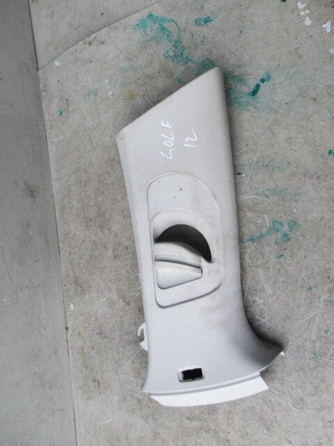 2012 VW GOLF MK7 DRIVER SIDE PILLAR B BELT TRIM COVER 5G4868312