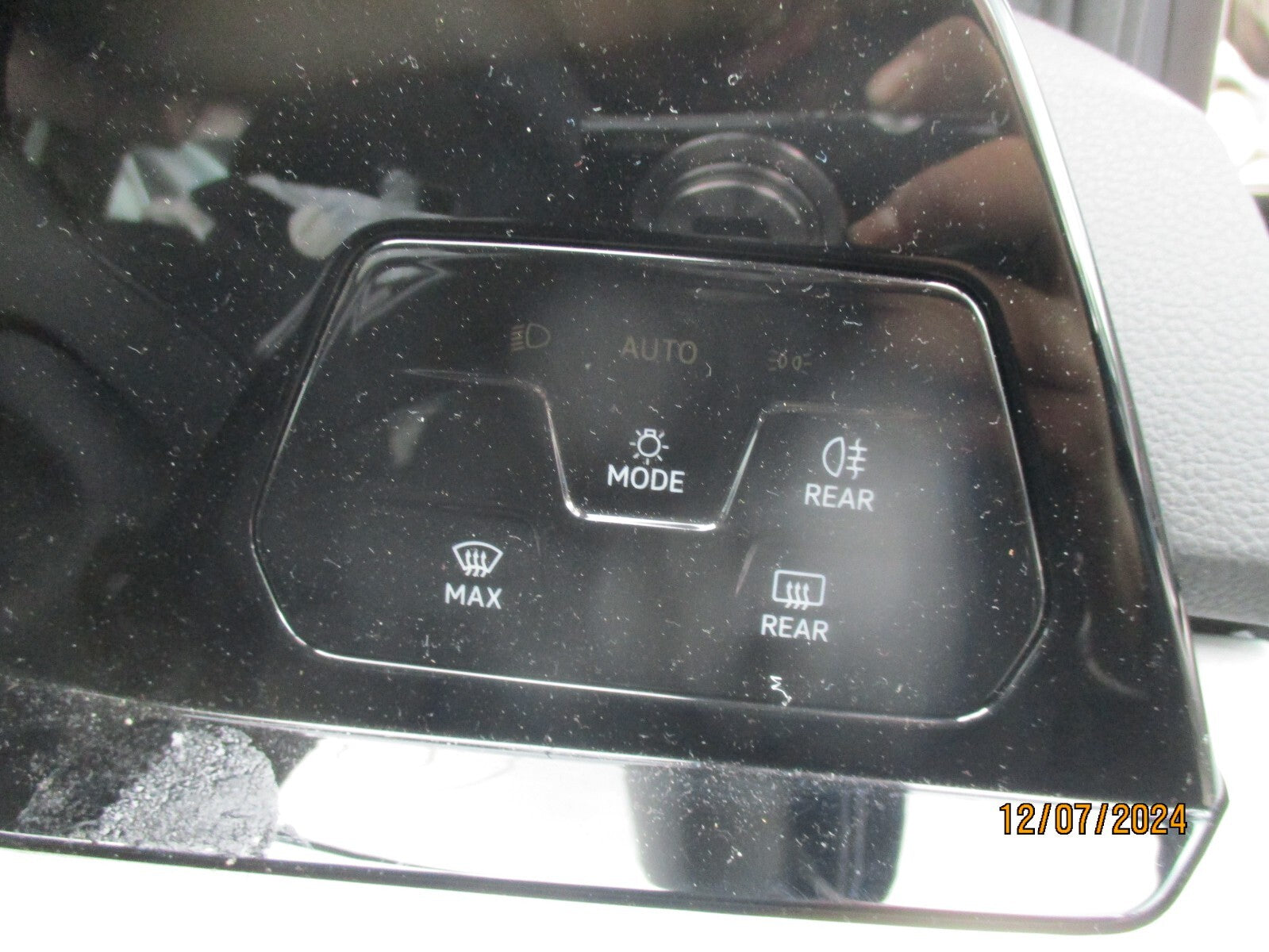 2023 VW VOLKSWAGEN GOLF MK8 HEADLIGHT CONTROL SWITCH