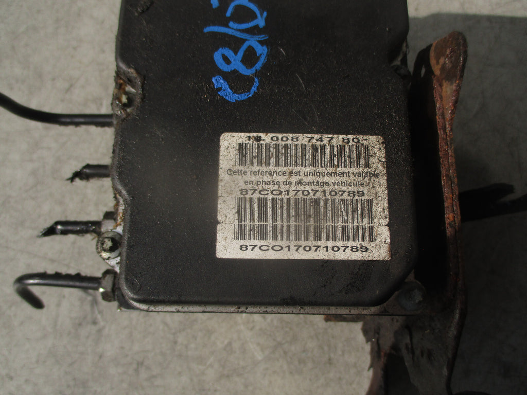 2007 CITROEN C8 MK1 2.0 DIESEL ABS PUMP CONTROL MODULE 1400874780