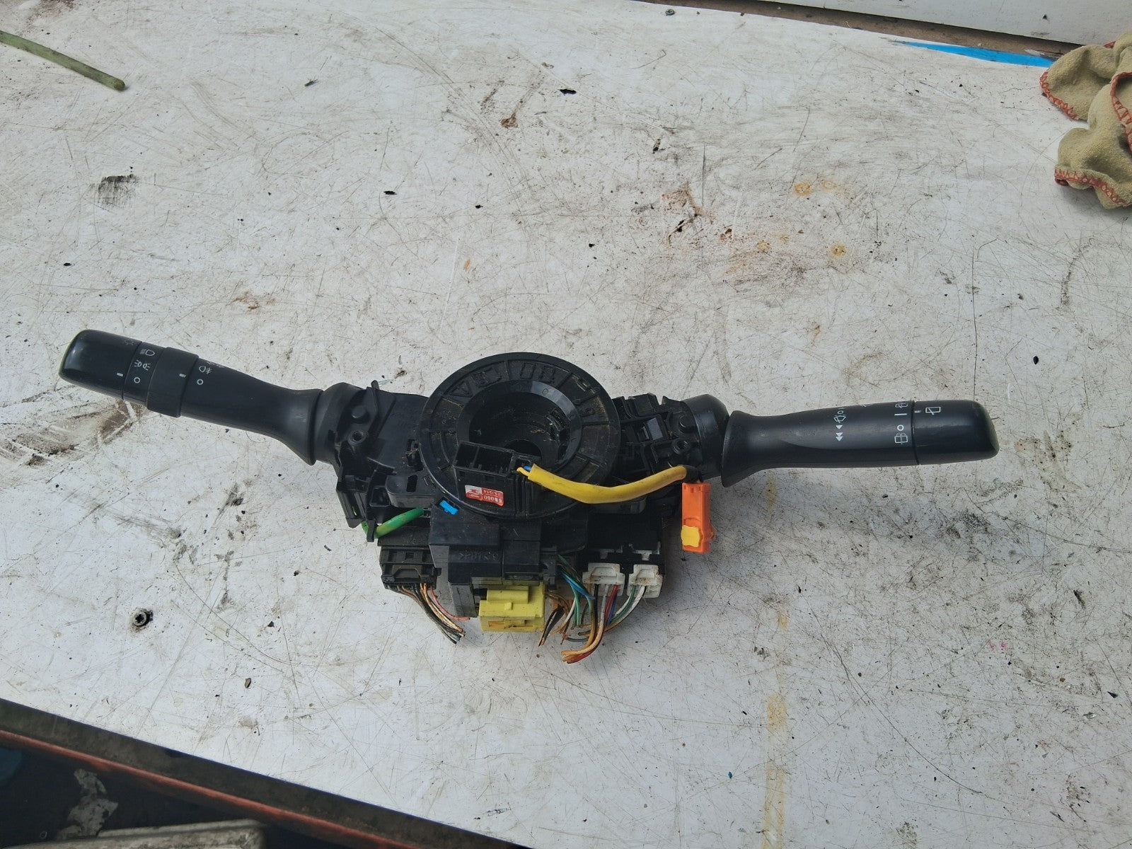 2019 TOYOTA AYGO MK2 INDICATOR WIPER SWITCH STALK & SLIP SQUIB RING 892450D020
