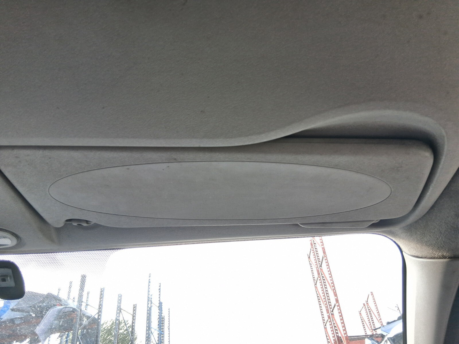 RENAULT KANGOO MK2 2010 OS DRIVER SIDE FRONT INTERIOR SUN VISOR SHADE