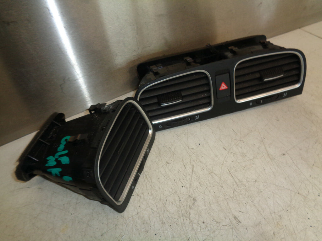 VW VOLKSWAGEN GOLF MK6 2010 CENTRE DASHBOARD + PASSENGER SIDE AIR VENT 5K0815735