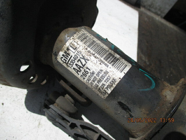 2012 VAUXHALL ASTRA J NSF PASSENGER SIDE FRONT SHOCK ABSORBER 13354015