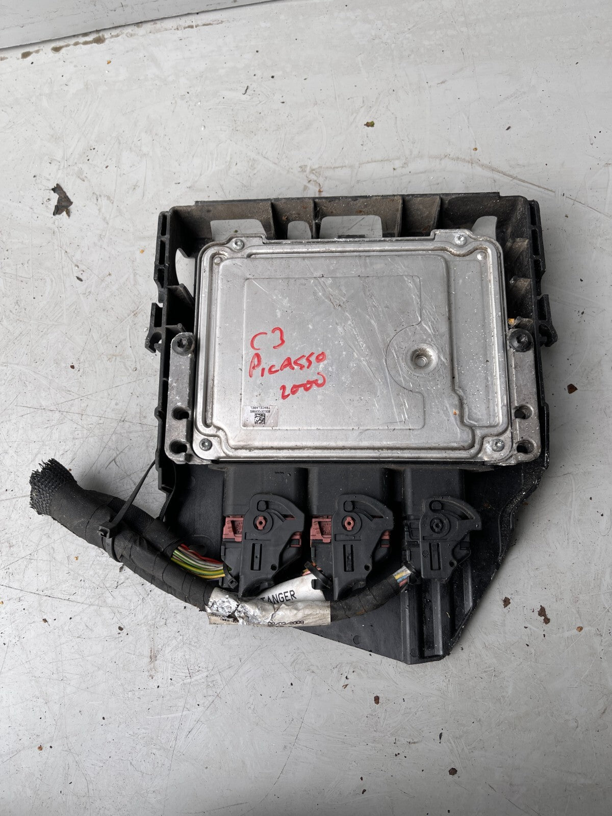 2011 CITROEN C3 PICASSO 1.4 PETROL ECU ENGINE CONTROL MODULE 9666235880