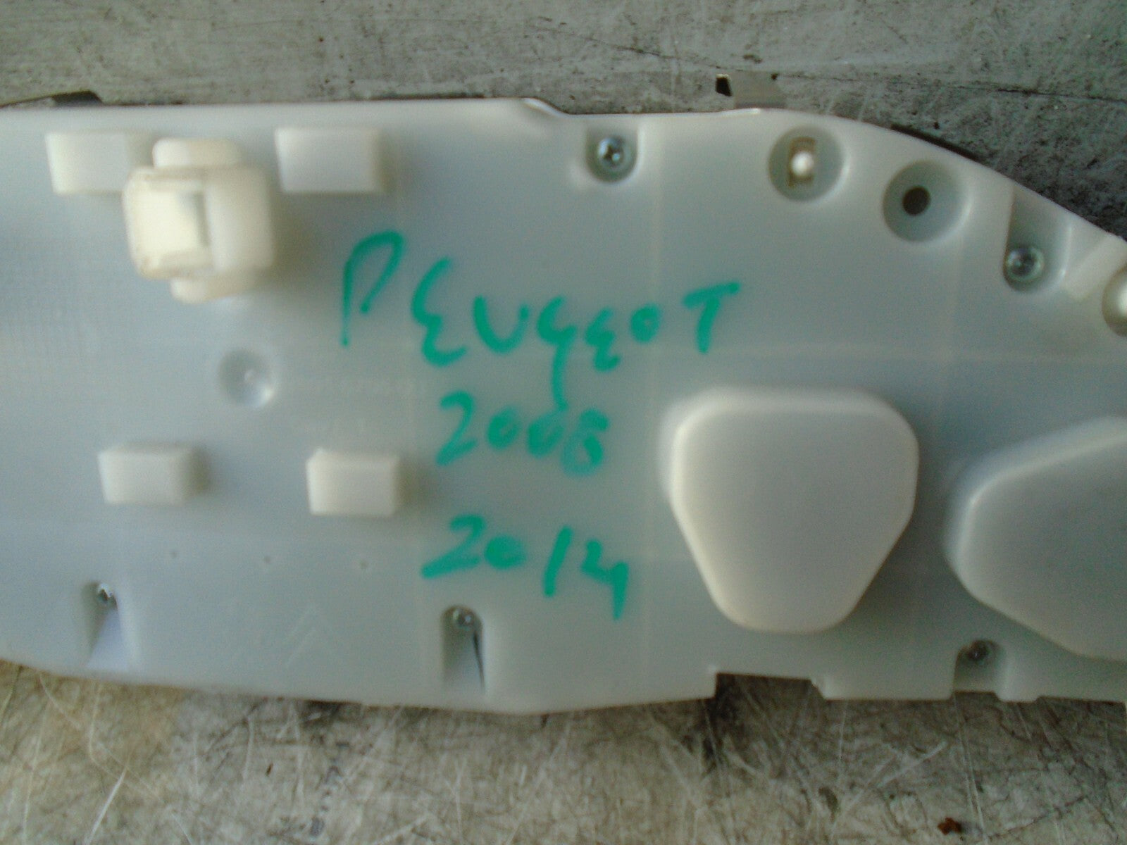 PEUGEOT 2008 2014 SPEEDOMETER CLOCKS INTSTRUMENT CLUSTER 769317790U