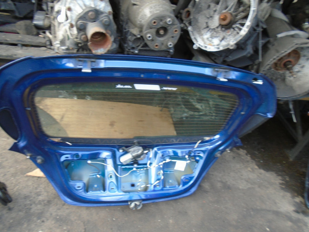 VAUXHALL CORSA D 2008 REAR COMPLETE TAILGATE BLUE