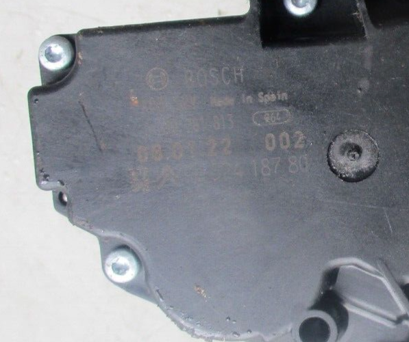 2008 PEUGEOT 207 REAR WINDSCREEN WIPER MOTOR 0390201813