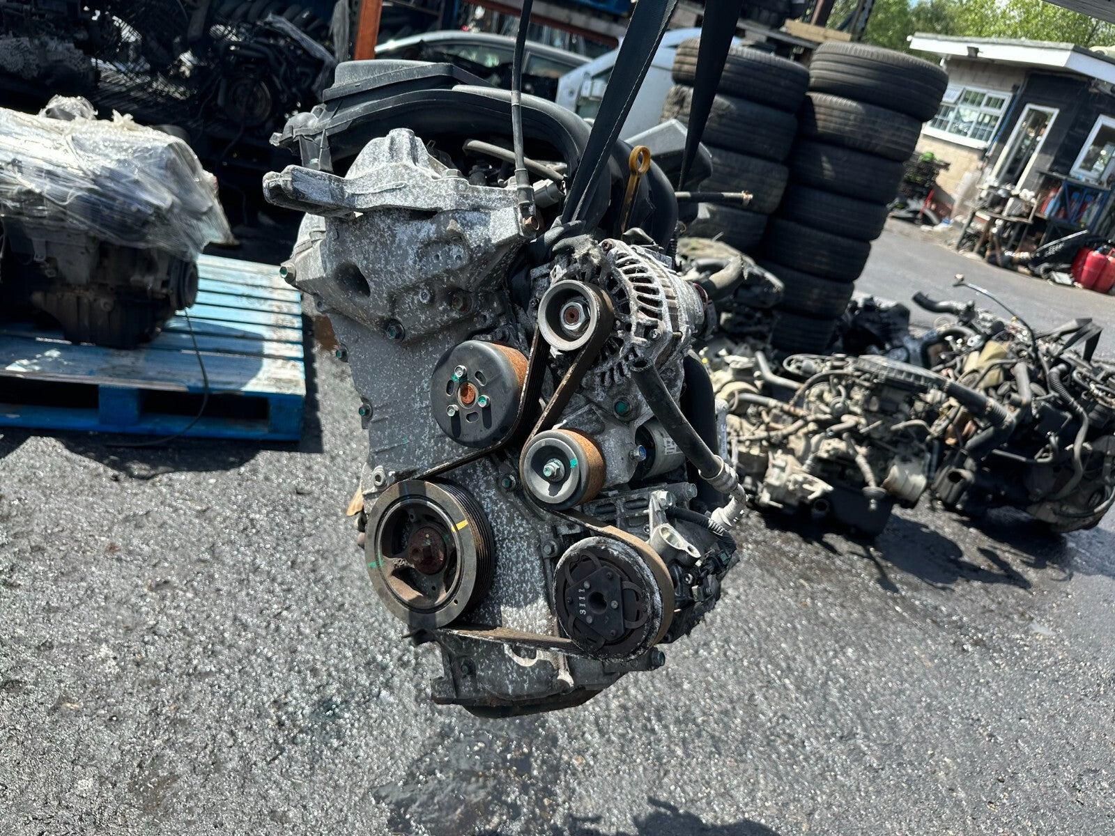 2014 NISSAN MICRA K13 1.2 PETROL ENGINE COMPLETE HR12