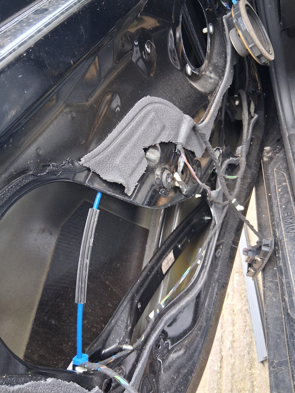 2015 BMW 3 SERIES F30 ESTATE NSF PASSENGER SIDE FRONT WINDOW REGULATOR & MOTOR