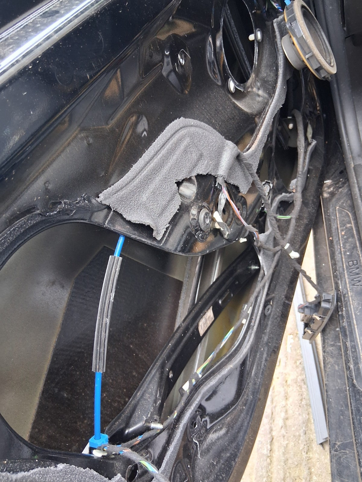 2015 BMW 3 SERIES F30 ESTATE NSF PASSENGER SIDE FRONT WINDOW REGULATOR & MOTOR