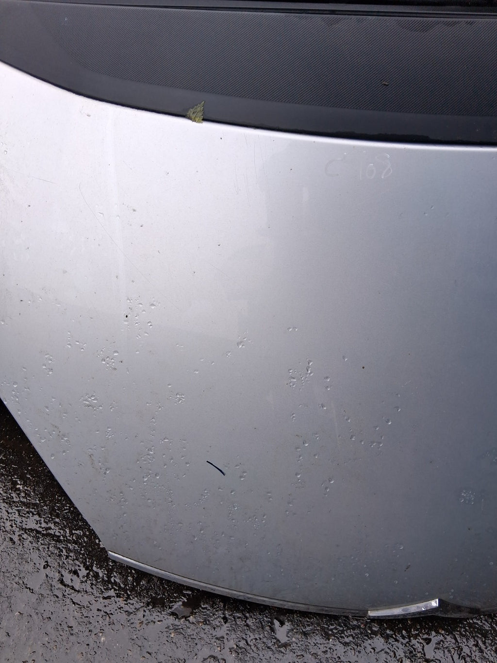 2008 CITROEN C4 PICASSO FRONT BONNET HOOD PANEL SILVER