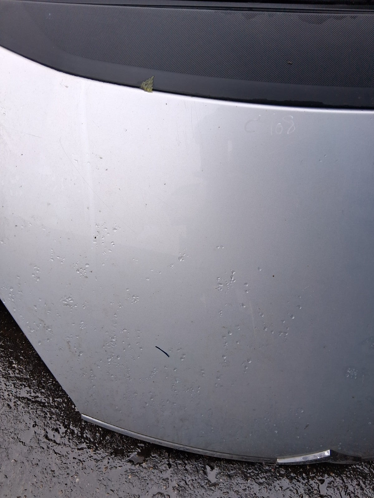 2008 CITROEN C4 PICASSO FRONT BONNET HOOD PANEL SILVER