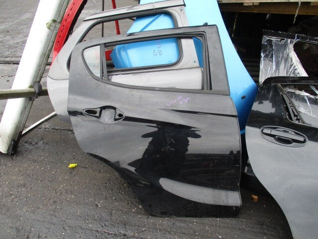 VAUXHALL VIVA 2016 OSR DRIVER SIDE REAR BARE DOOR BLACK