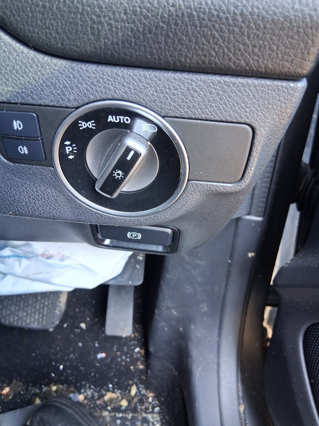 2019 MERCEDES BENZ GLA 180 X156 HEADLIGHT ADJUSTER CONTROL SWITCH PANEL