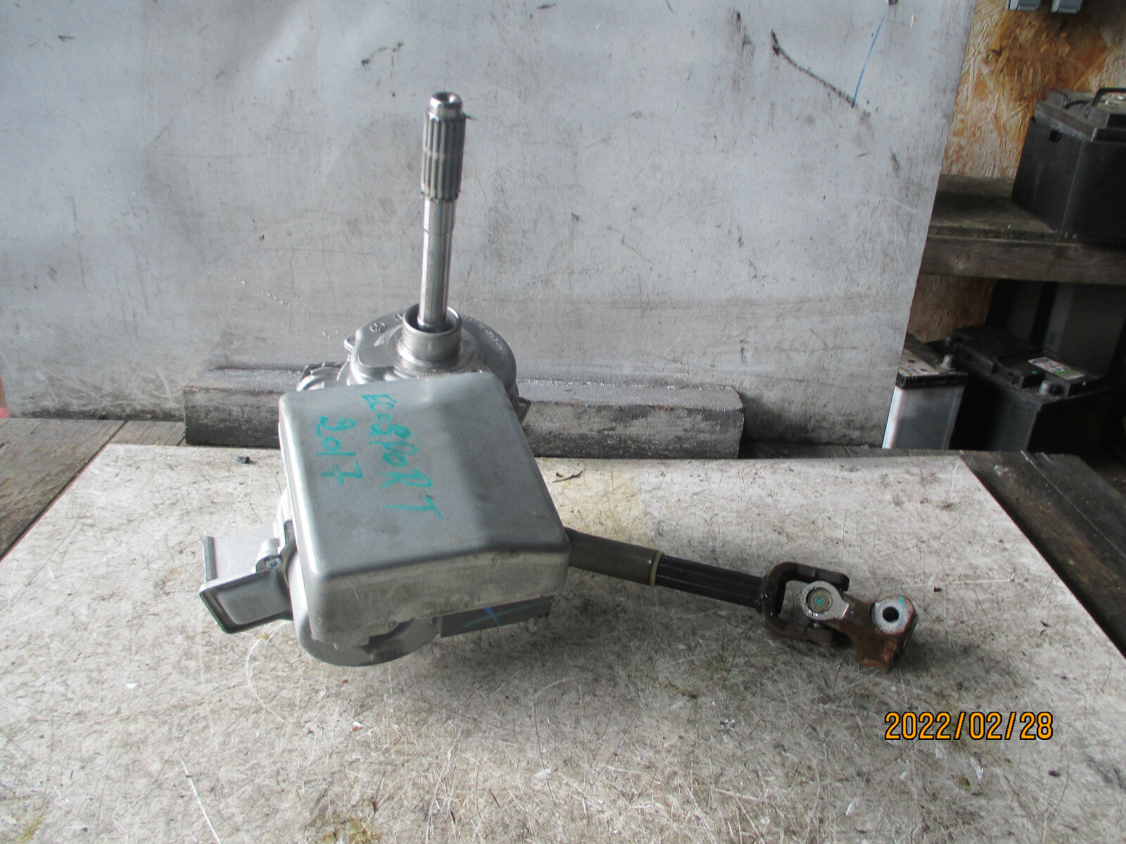 FORD ECO SPORT 2018 ELECTRIC POWER STEERING COLUMN CN153D071DN