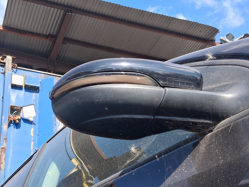 2012 VW VOLKSWAGEN GOLF MK6 OSF DRIVER SIDE POWER FOLD WING MIRROR BLACK LC9X