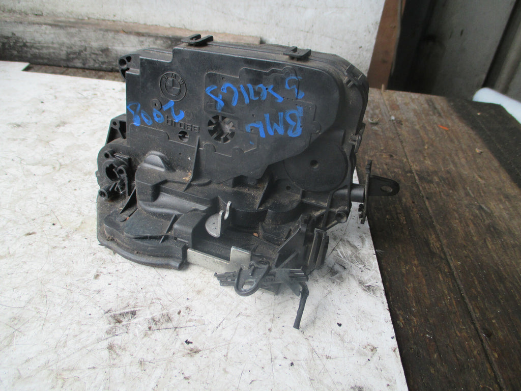 BMW 3 SERIES 2008 E90 OSR DRIVER SIDE REAR DOOR LOCK MECHNAISM 7060296