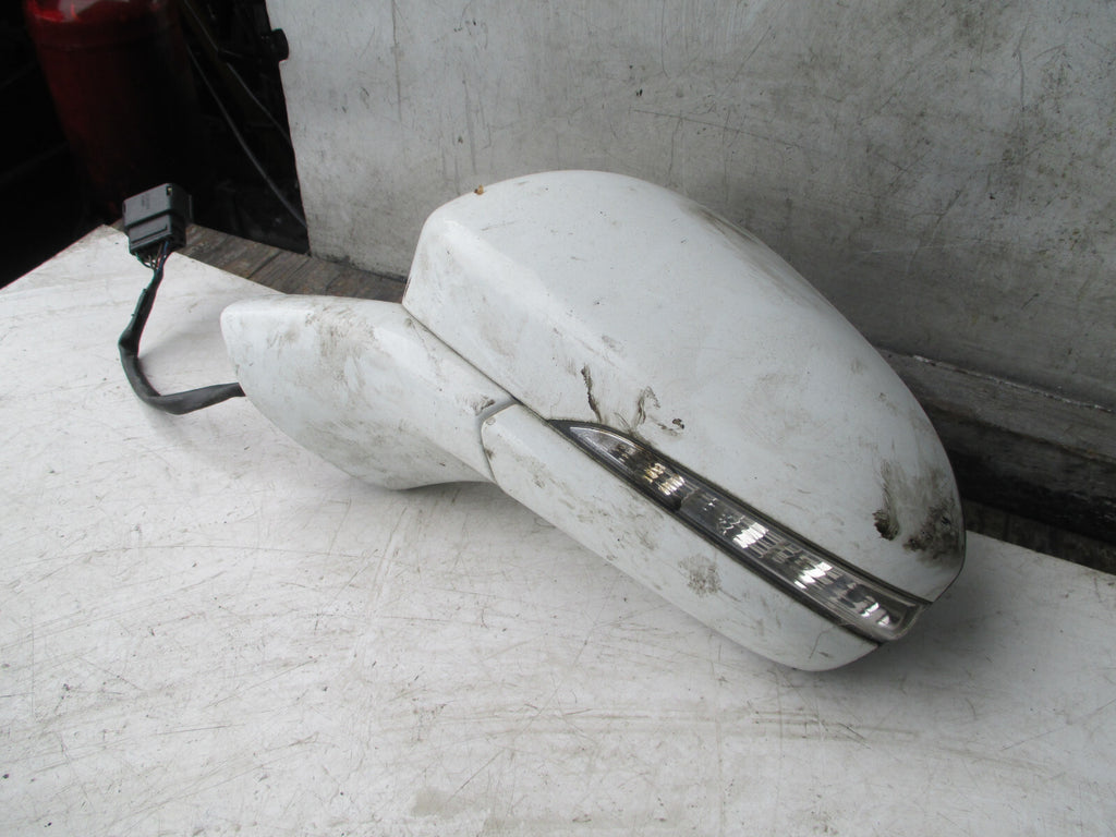 FORD MONDEO MK5 2015 TITANIUM NS PASSENGER ELECTRIC DOOR WING MIRROR WHITE FD