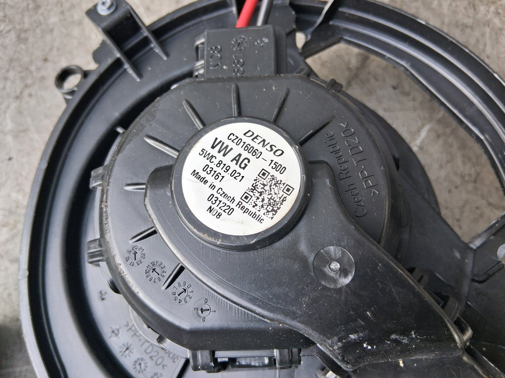 2022 VOLKSWAGEN CRAFTER MK2 HEATER BLOWER MOTOR FAN 5WC819021