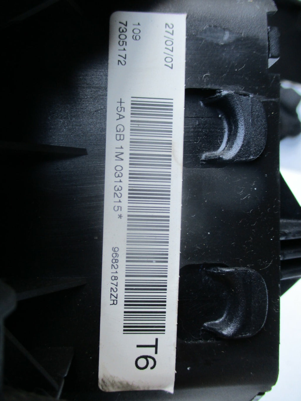 PEUGEOT 307 SW OS DRIVER SIDE STEERING WHEEL AIRBAG AIR BAG UNIT 96821872ZR