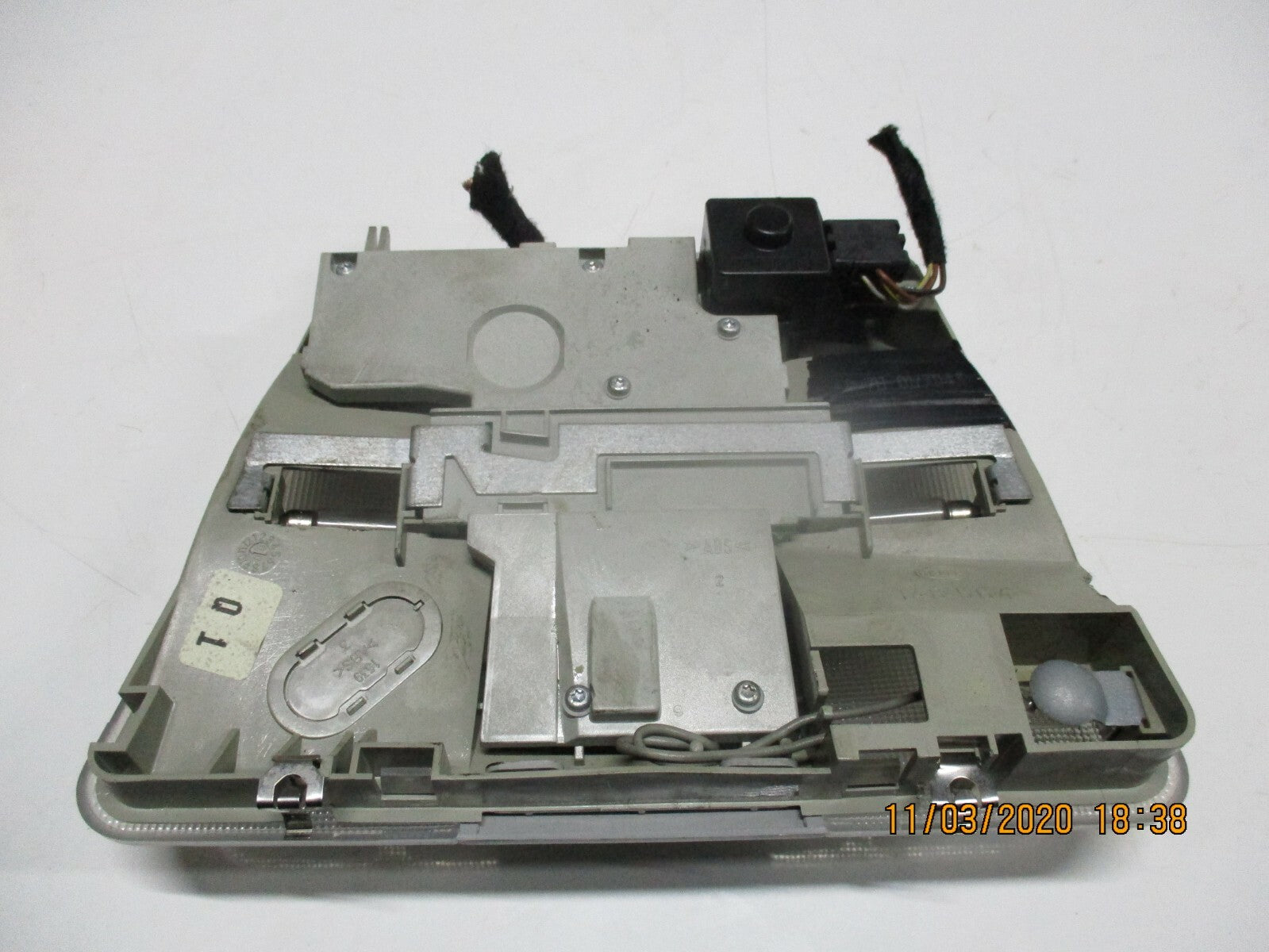 MERCEDES E CLASS 2001 INTERIOR READING MAP COURTESY ROOF LIGHT PANEL 148564