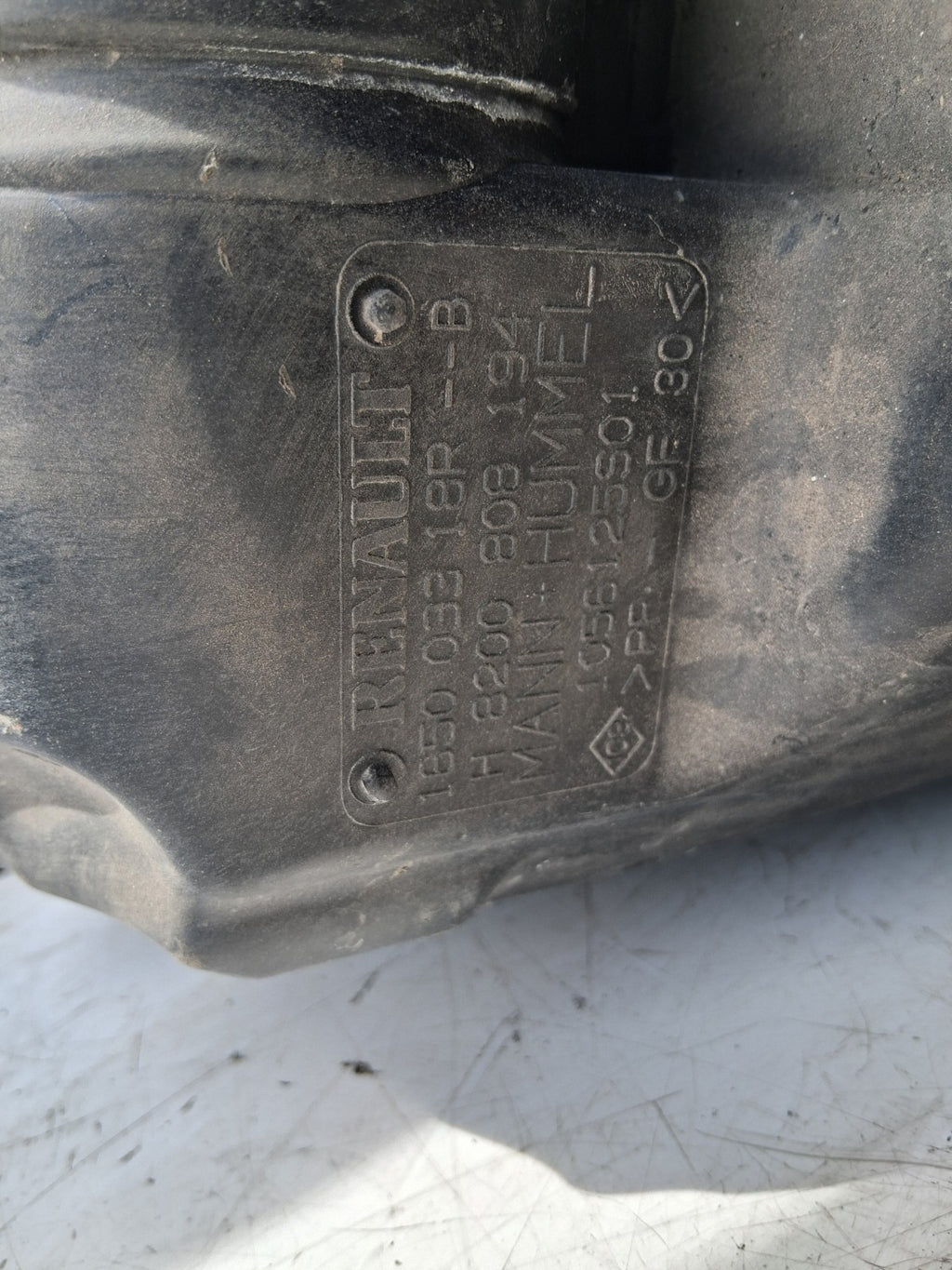 2020 RENAULT KANGOO MK2 1.5 DIESEL AIR FILTER HOUSING BOX 165003318R
