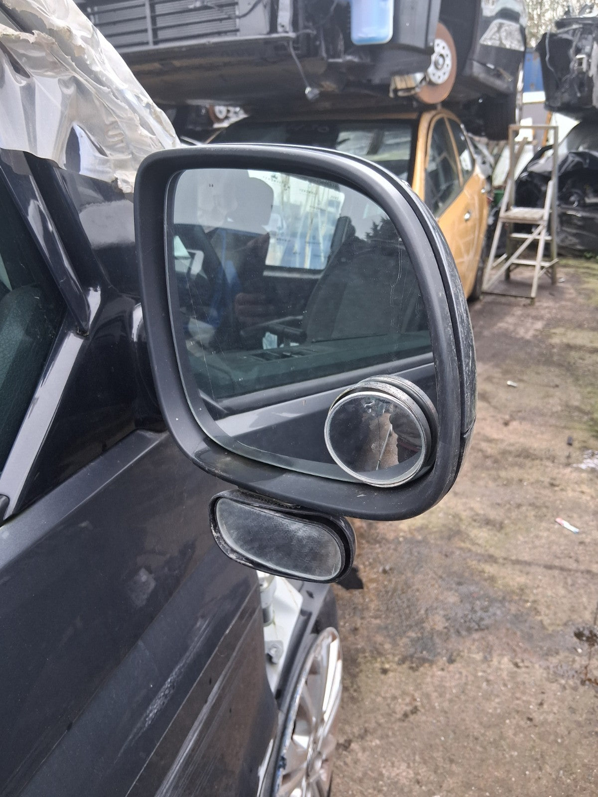 2023 VOLKSWAGEN CARAVELLE T6.1 OSF DRIVER SIDE FRONT RIGHT WING MIRROR GREY