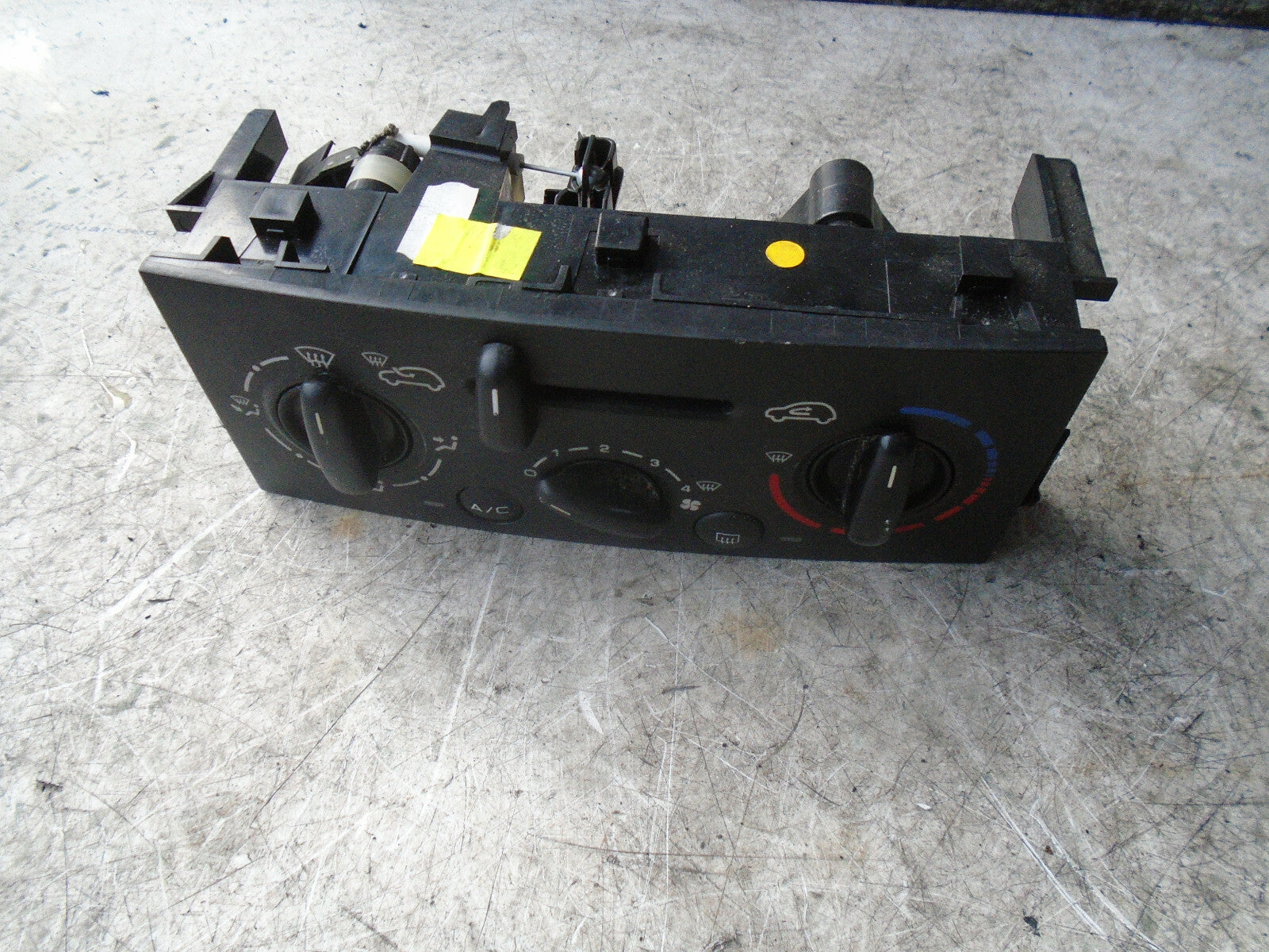 PEUGEOT 207 2008 HEATER AC CLIMATE CONTROL PANEL SWITCH