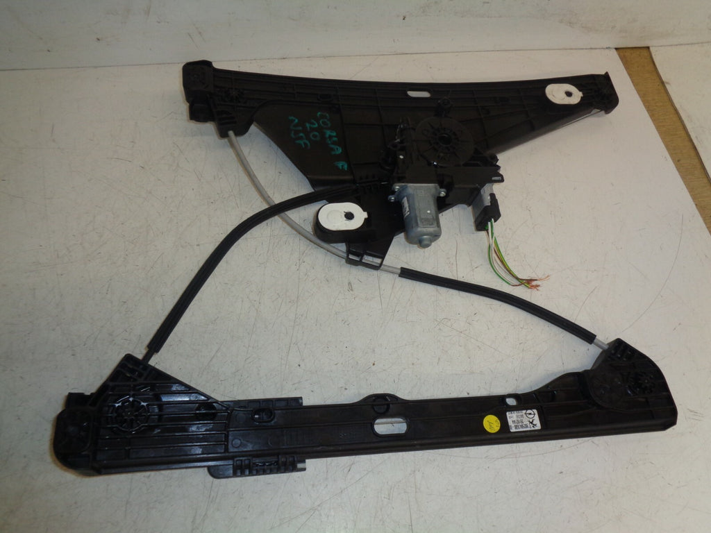VAUXHALL CORSA F 2020 NSF PASSENGER FRONT DOOR WINDOW MOTOR REGULATOR 9829043680