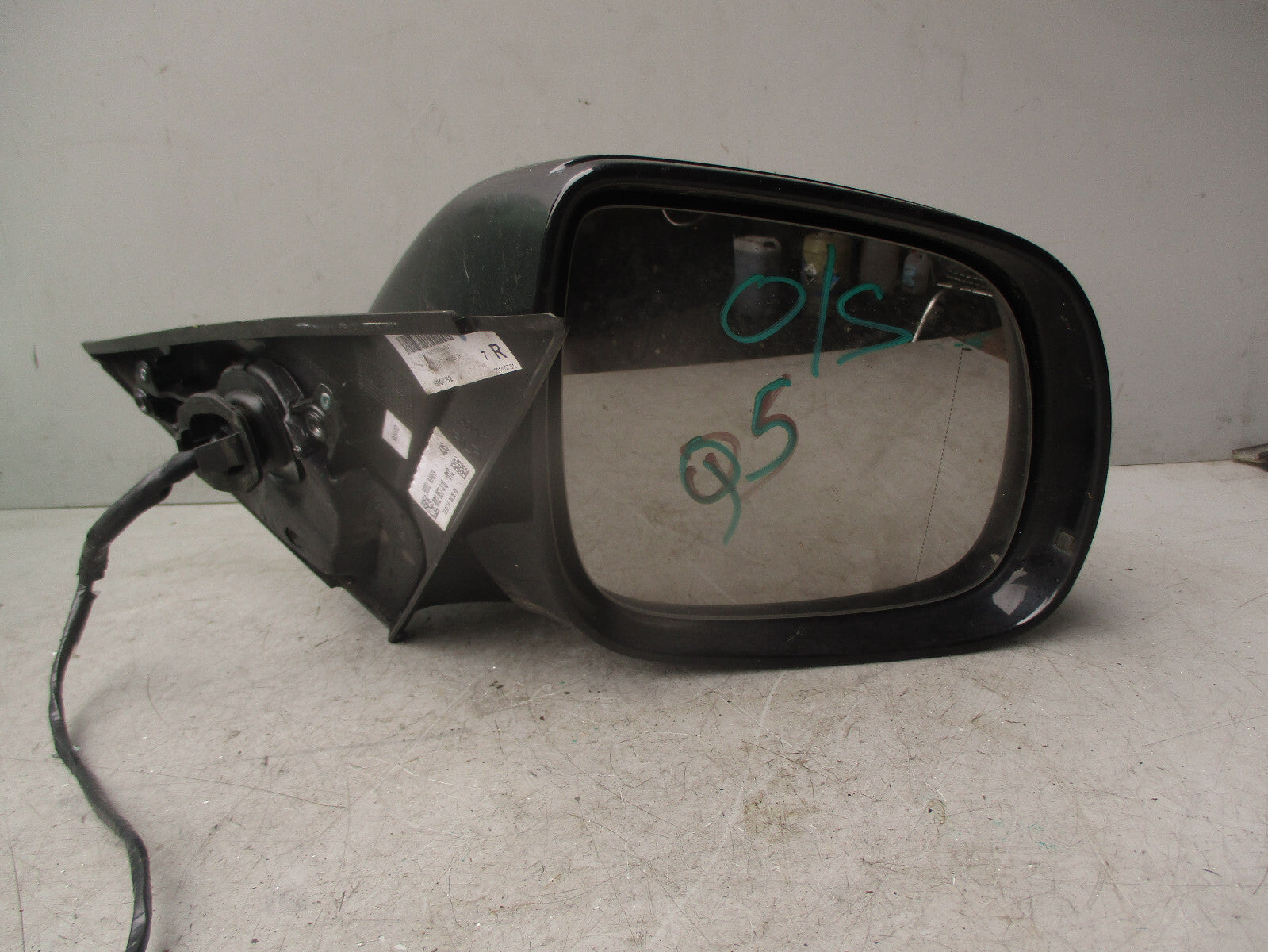2014 AUDI Q5 OSF DRIVER SIDE FRONT WING MIRROR SPARE OR REPAIR 8R285741001C