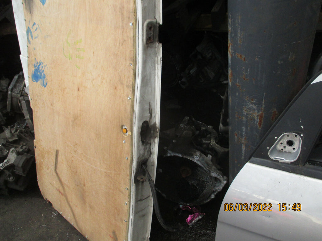 FORD TRANSIT 2009 MK7 NSR REAR PASSENGER SIDE COMPLETE DOOR WHITE