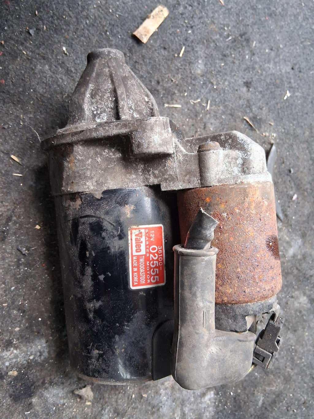 HYUNDAI I20 MK2 2016 1.2 PETROL STARTER MOTOR TM000A37001