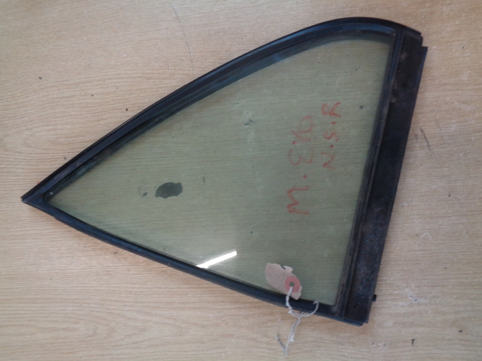 MITSUBISHI EVO 3 1996 2.0 T NSR PASSENGER SIDE REAR QUARTER GLASS