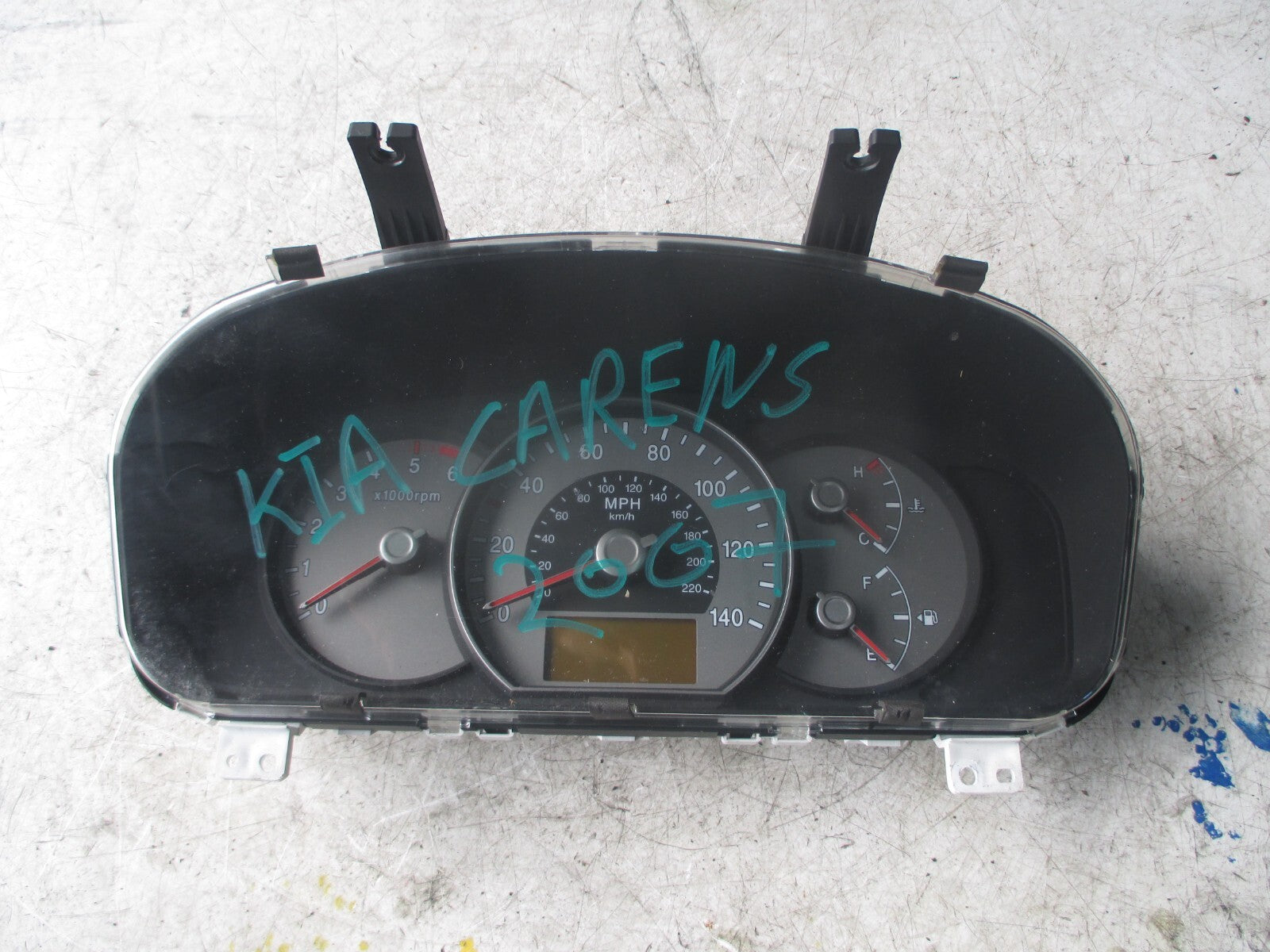 KIA CARENS 2007 2.0 DIESEL AUTOMATIC SPEEDOMETER INSTRUMENT 940011D980
