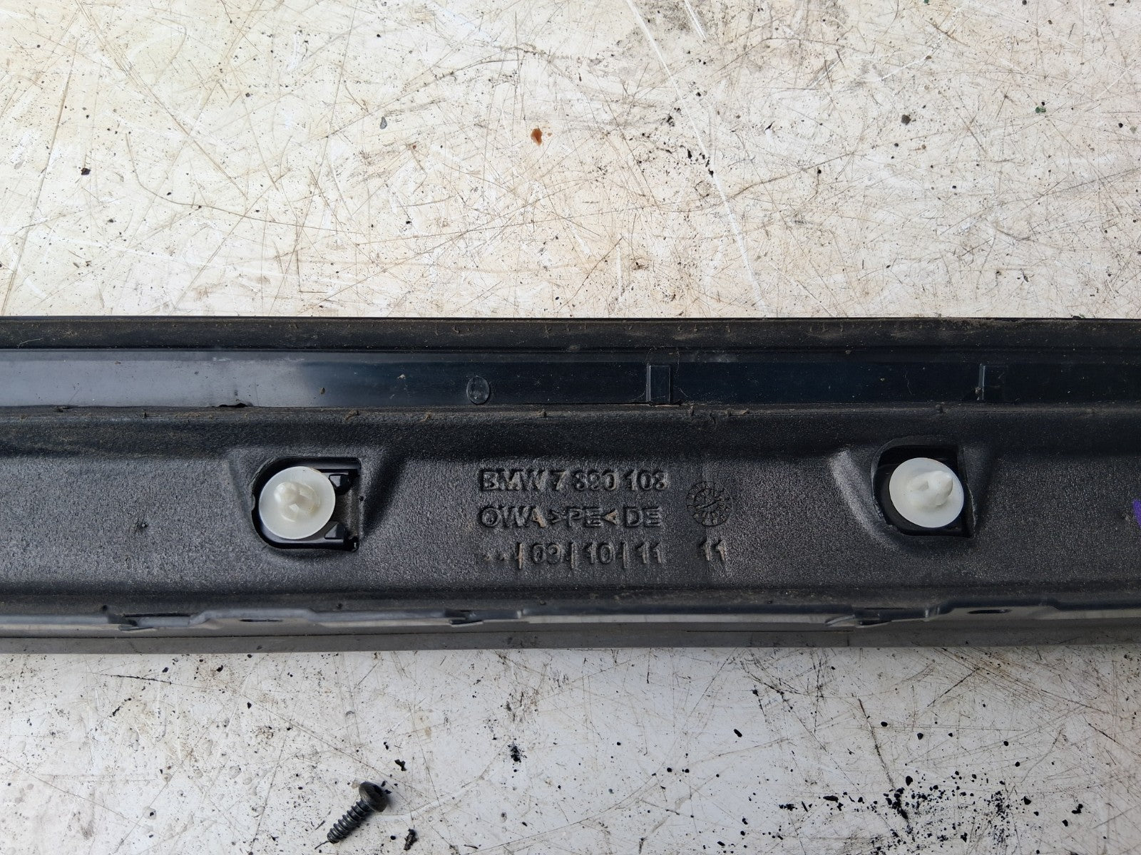 2021 BMW MINI COUNTRYMAN F60 NSF PASSENGER SIDE FRONT LEFT A PILLAR TRIM 7390103