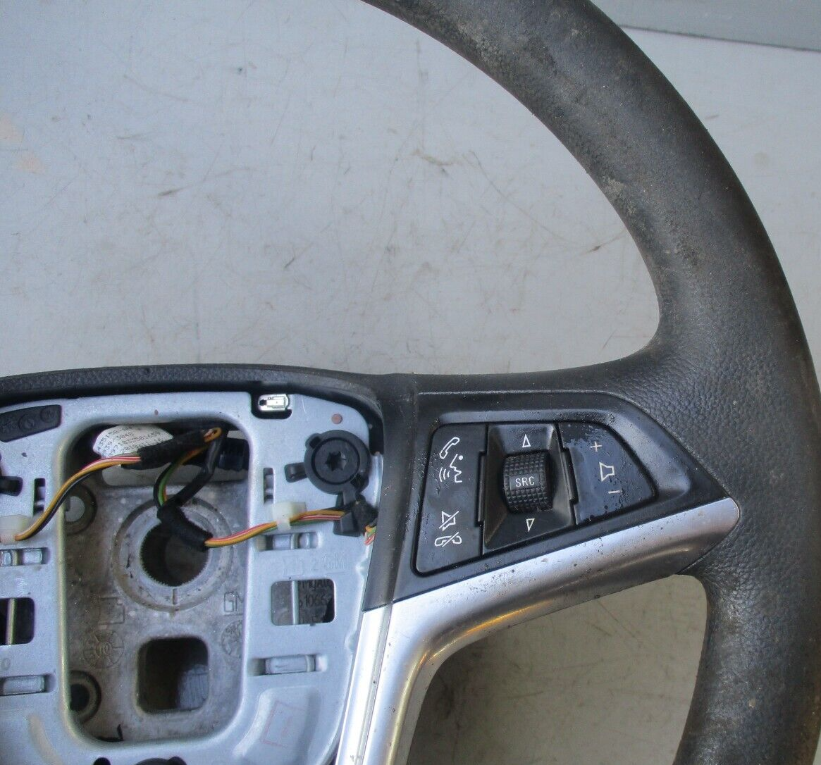 VAUXHALL MERIVA B 2013 MULTIFUNCTION STEERING WHEEL 13351023
