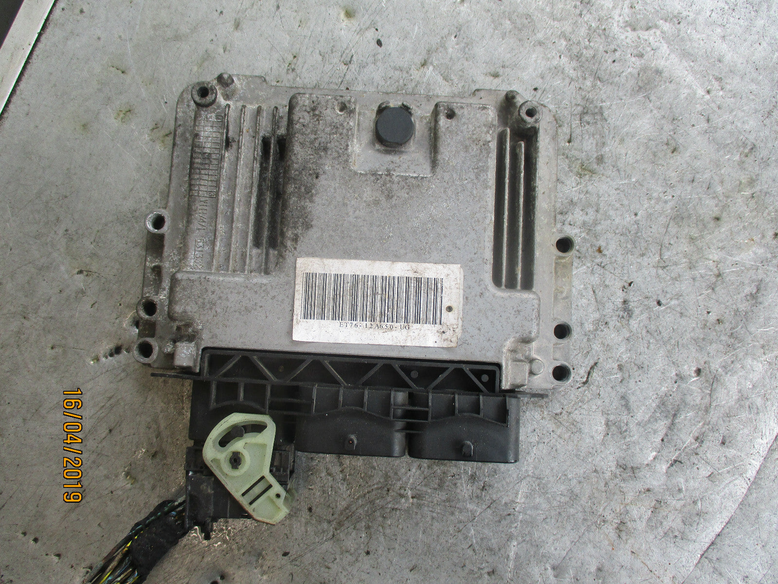 FORD TRANSIT COURIER 2017 ENGINE CONTROL MODULE ECU ET7612A650UG