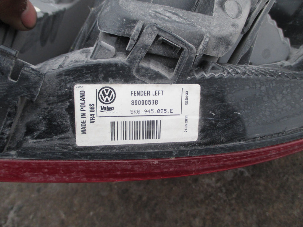 VW VOLKSWAGEN GOLF MK6 NSR PASSENGER SIDE REAR TAIL LIGHT 5K0945095E