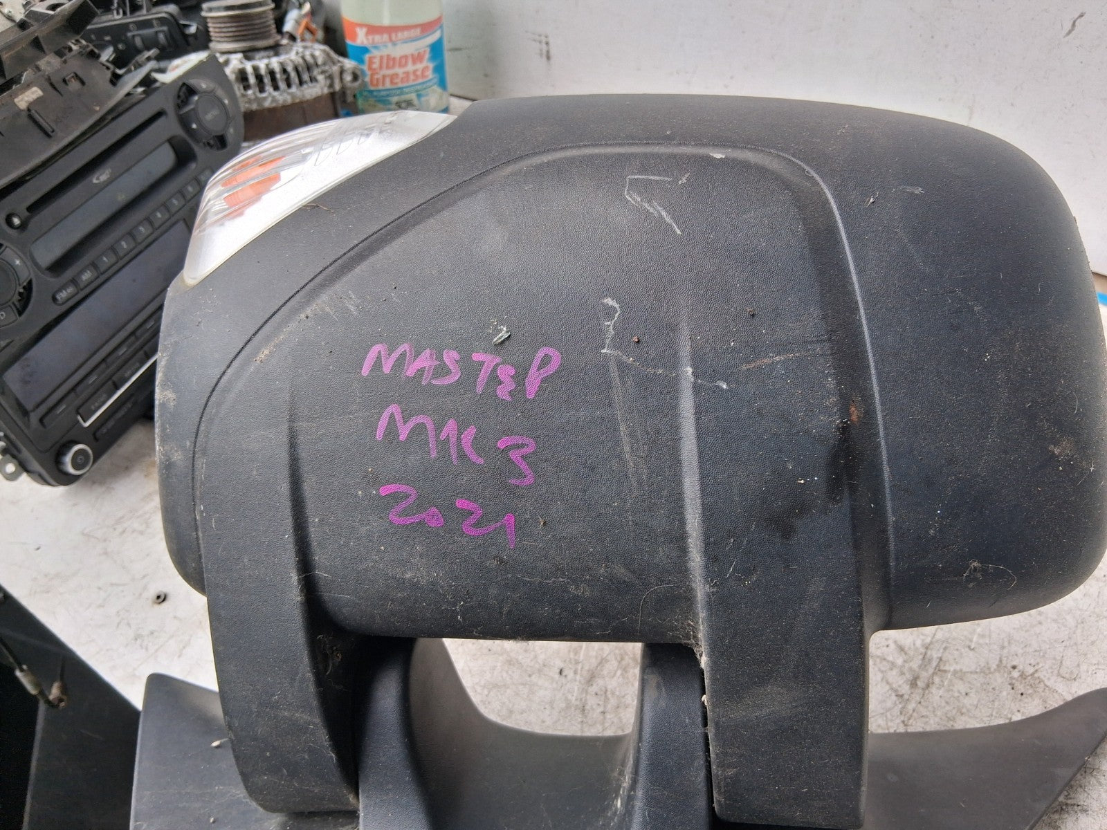 2024 RENAULT MASTER MK3 OSF DRIVER SIDE FRONT WING MIRROR BLACK