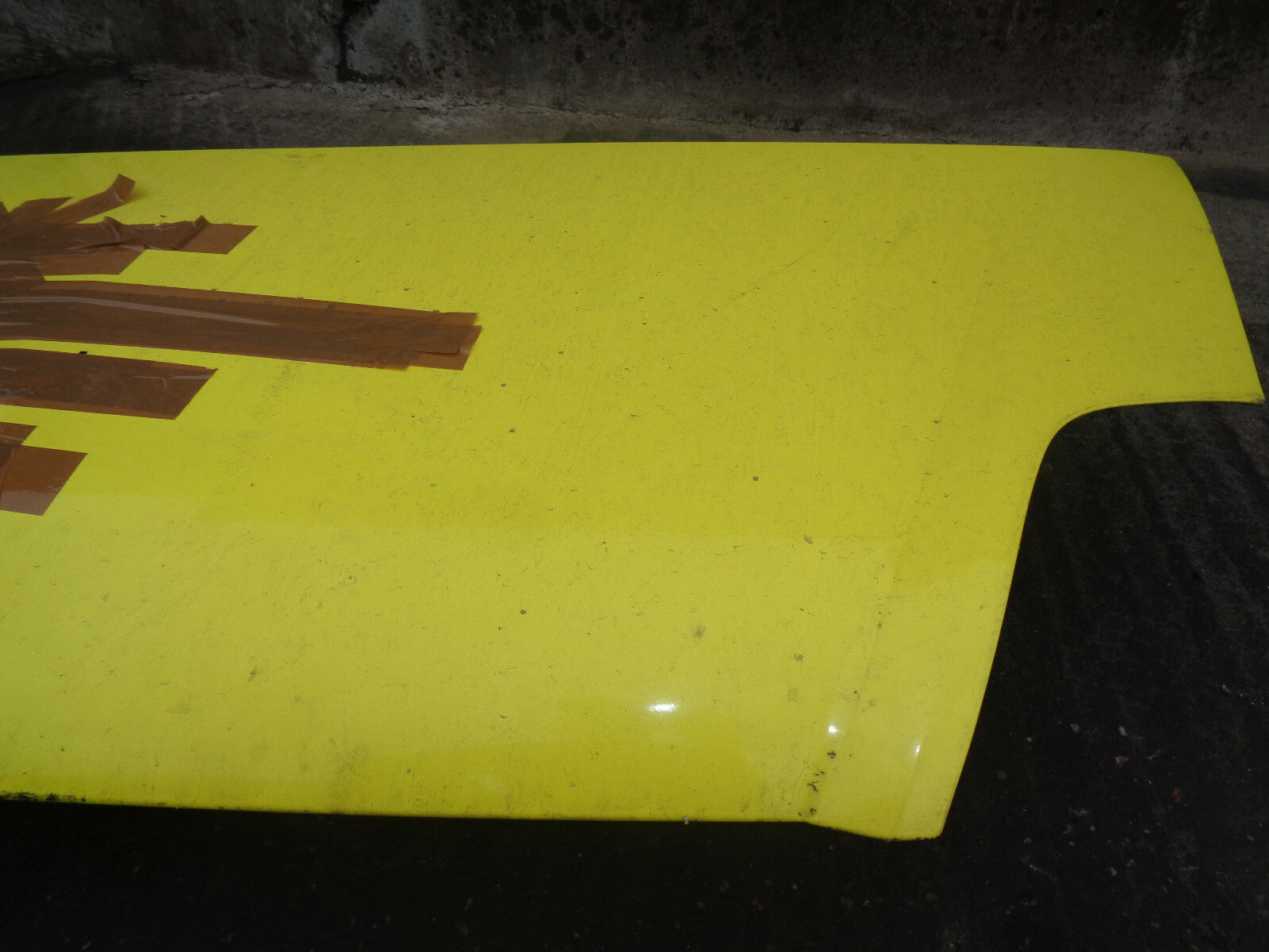 VAUXHALL MOVANO MK1 2008 FRONT COMPLETE BONNET HOOD YELLOW